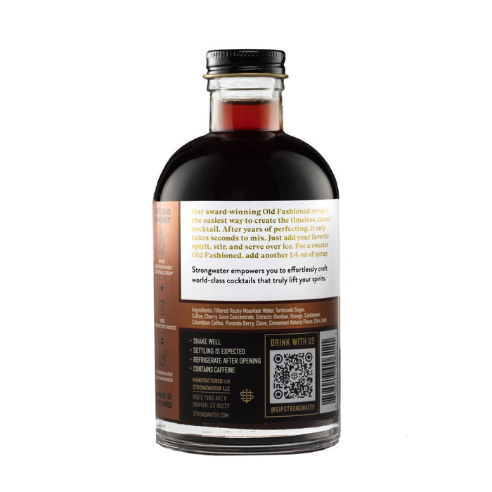 Espresso Old Fashioned Cocktail Syrup