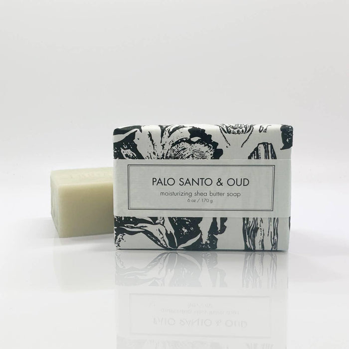 NEW Palo Santo & Oud Shea Butter Soap - Bath Bar