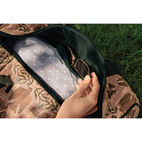 Peregrine Block Print Weekender Bag