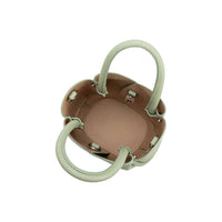 Tulip Mini Sage Recycled Vegan Leather Top Handle Bag
