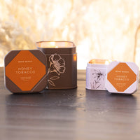 Petite Tin Candle - Honey Tobacco