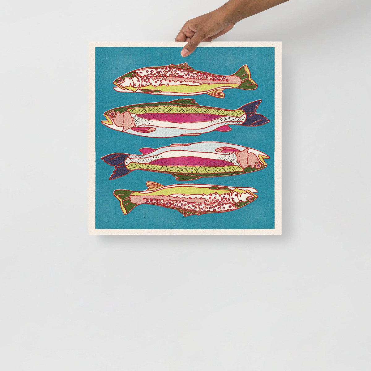 Trout Fish Art Print
