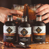Maple Pecan Old Fashioned Cocktail Syrup