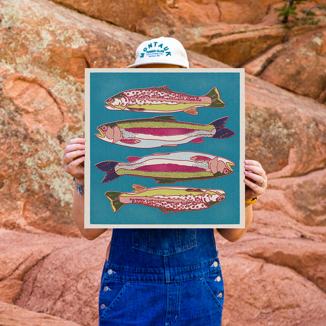 Trout Fish Art Print