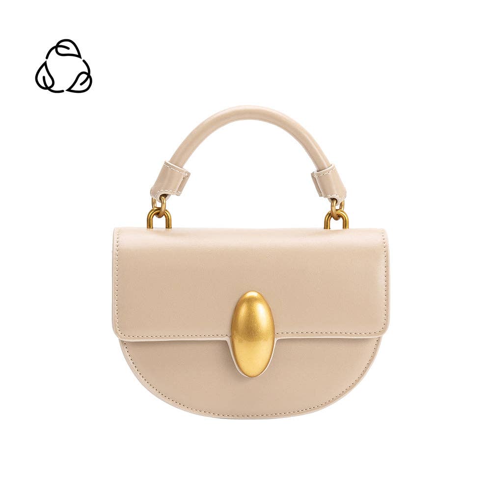 Esther Bone Recycled Vegan Leather Crossbody Bag