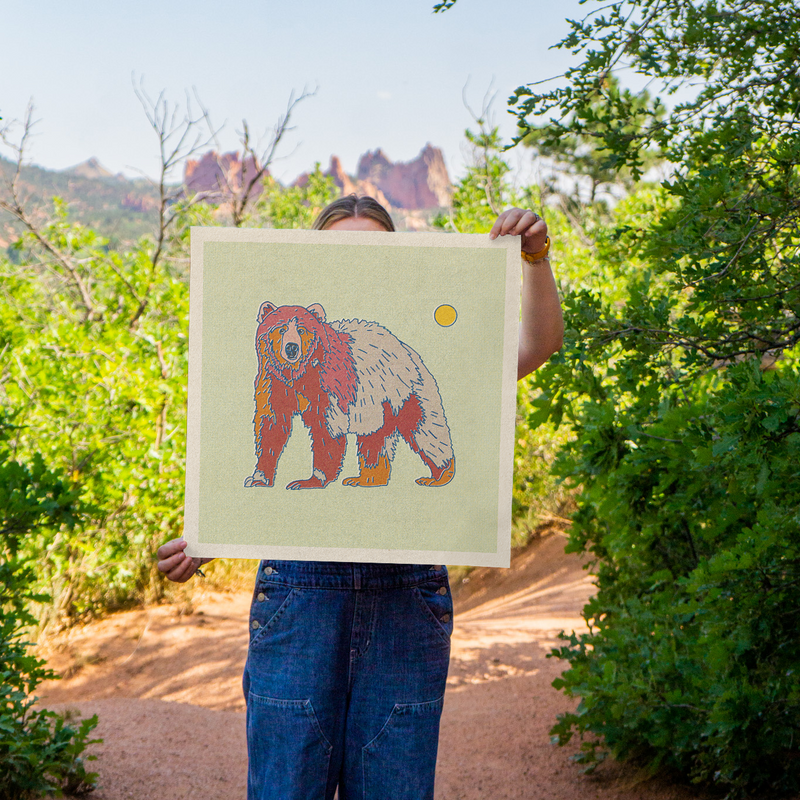 Bear Art Print