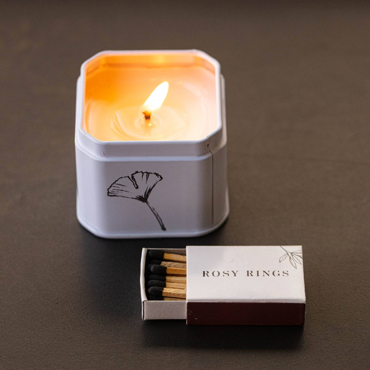 Petite Tin Candle - Honey Tobacco