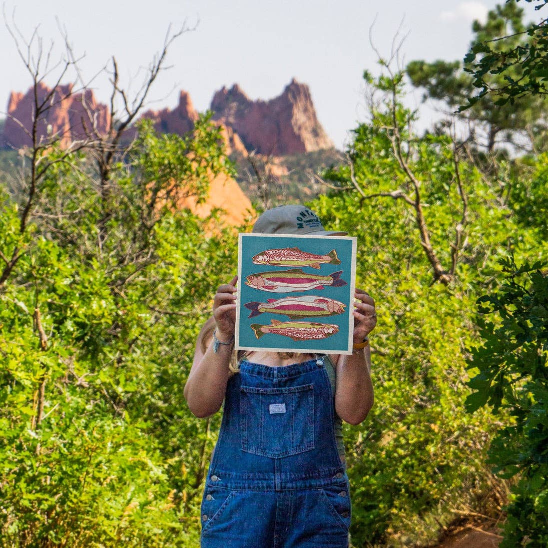 Trout Fish Art Print