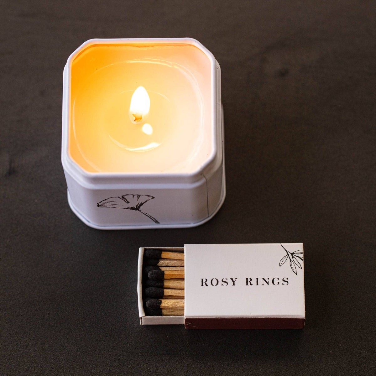 Petite Tin Candle - Honey Tobacco