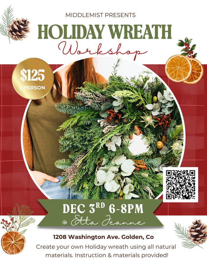 Holiday Wreath Workshop