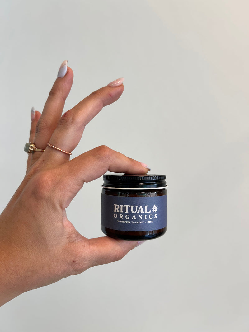 Beef Tallow Zinc SPF Moisturizer