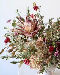 Dried Floral Arrangement: Mulberry Mirage