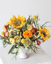 Dried Floral Arrangement: Sweet & Sunny