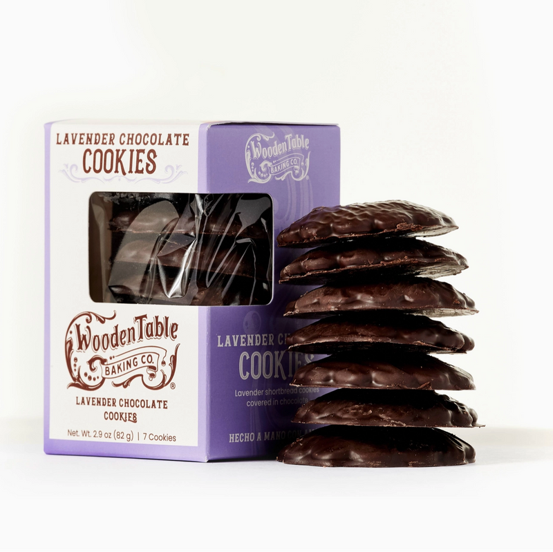 Lavender & Chocolate Tea Cookies - Gluten Free