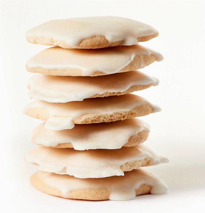 Rosewater & Meringue Glazed Cookies