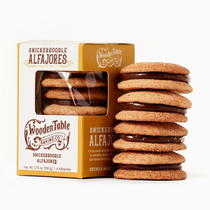 Snickerdoodle Alfajores Cookies - Box of 4