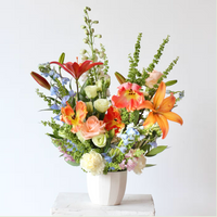 Celebration of Life: Vibrant Accent Arrangement