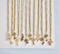 Birth Flower Necklaces