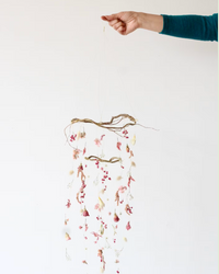 Dried Floral Hanging: Rosy Mobile