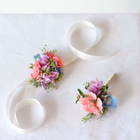Pastel Boutonniere