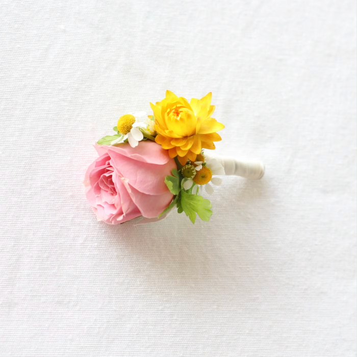 Summer Garden Boutonniere