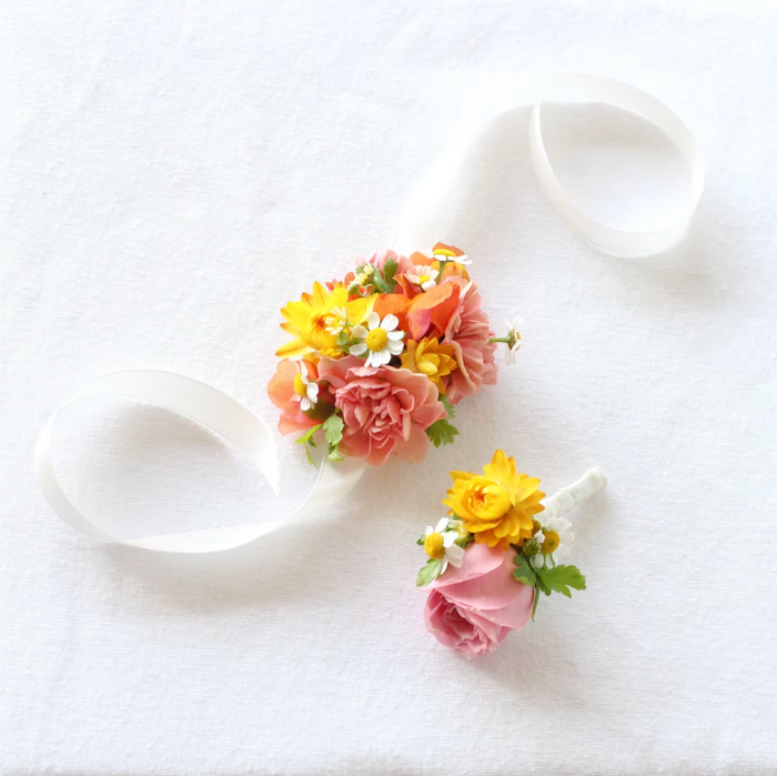 Summer Garden Boutonniere