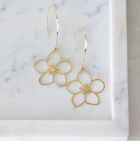 Sakura Flower Drop Earrings