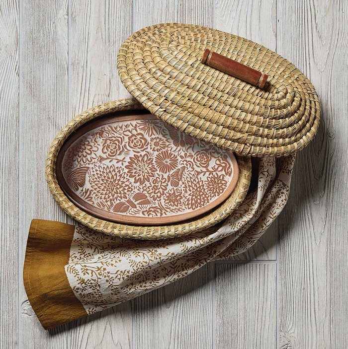 Butterfly Garden Handmade Breadwarmer