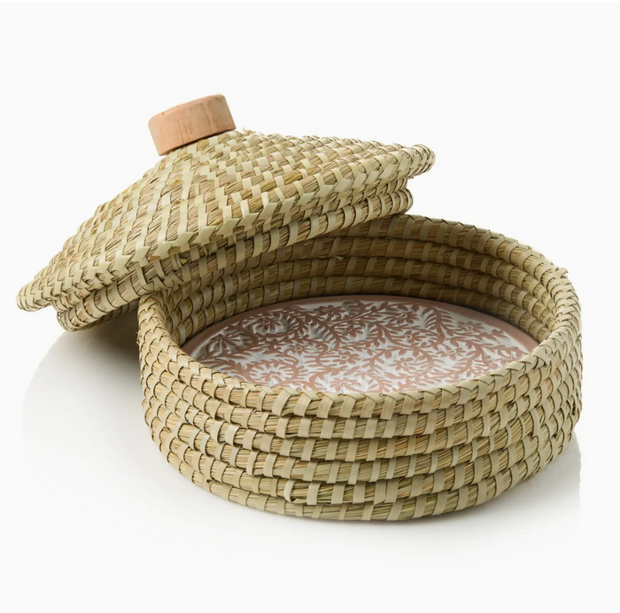 Lidded Pangara Terracotta Breadwarmer