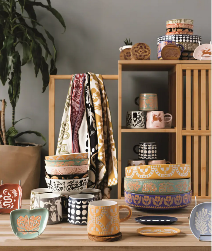Teppi Imprint Serving Bowl