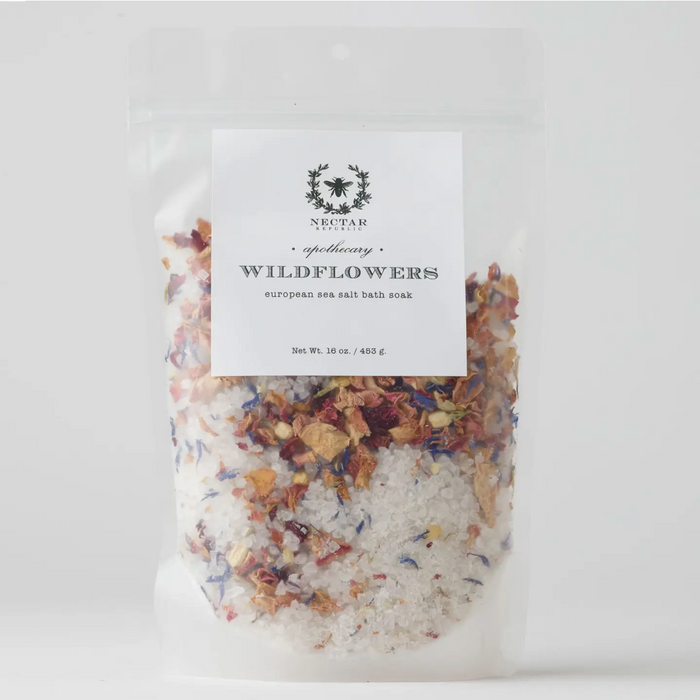 Wildflowers Sea Salt Bath Soak