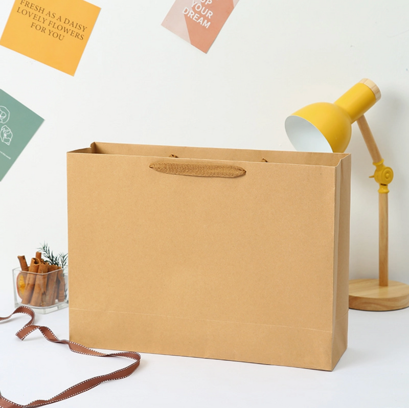 Gift Bag: Large Horizontal Kraft Paper (B6)