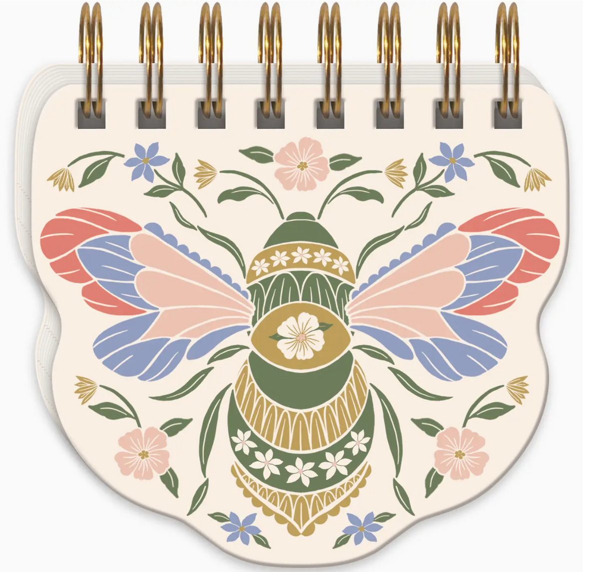 Bee Spiral Notepad