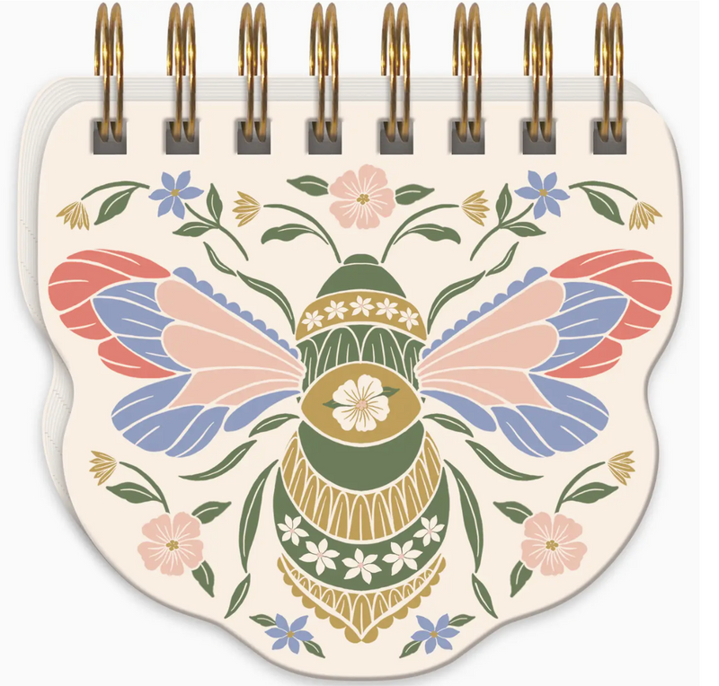 Bee Spiral Notepad