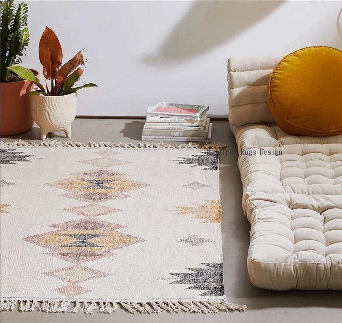 Izmir Handmade Cotton Rug