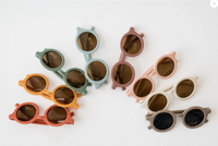 Kids Retro Sunglasses: Purple