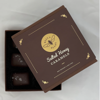 Honey Caramels Dipped in 70% Dark Chocolate