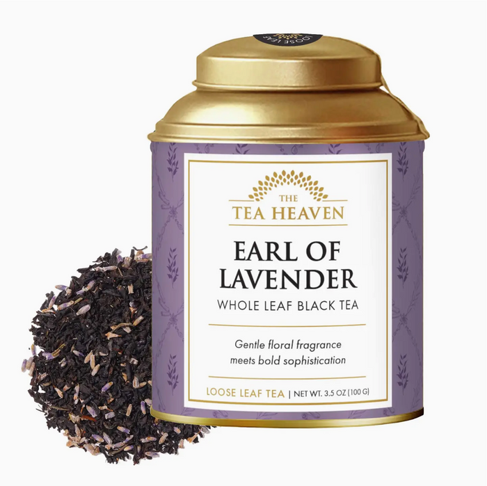 Earl of Lavender Loose Leaf Canister