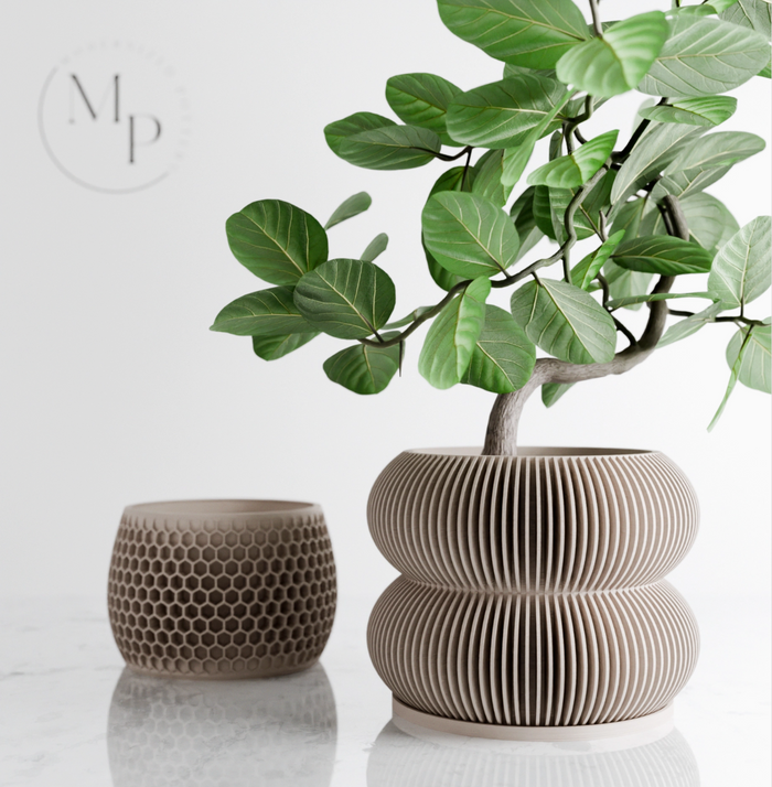 Double Bubbles 8" Planter