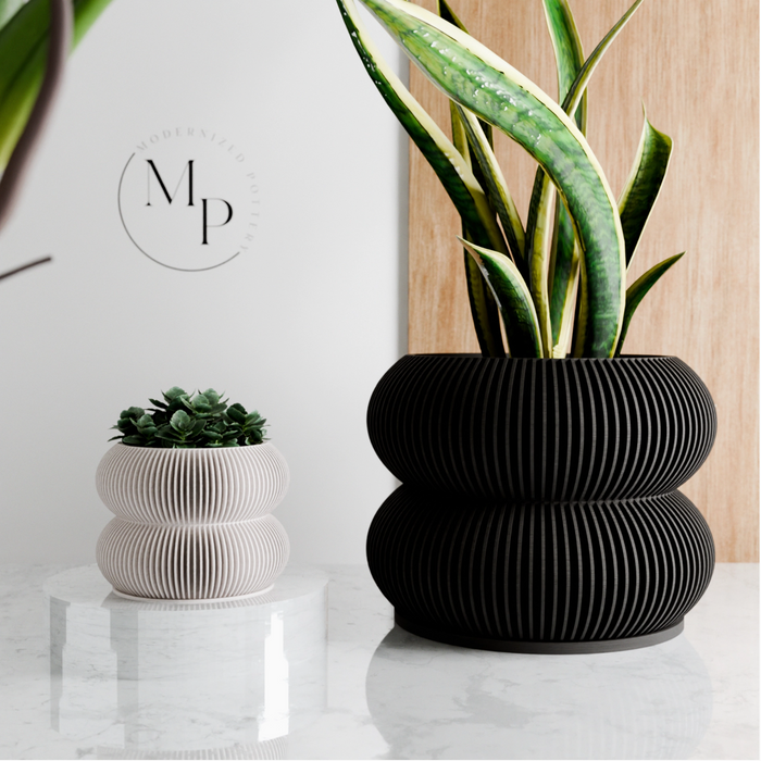 Double Bubbles 8" Planter