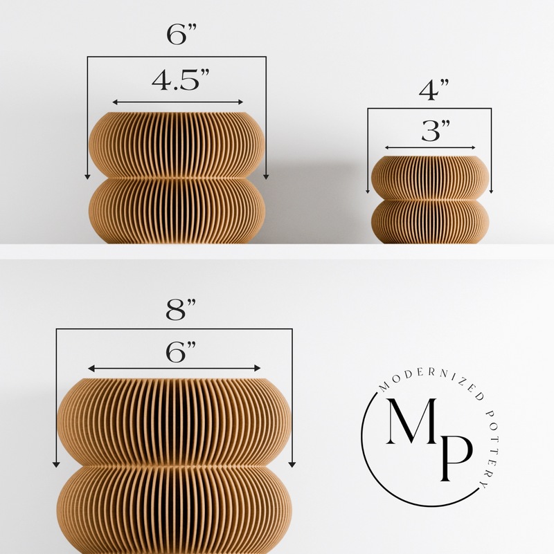 Double Bubbles 8" Planter
