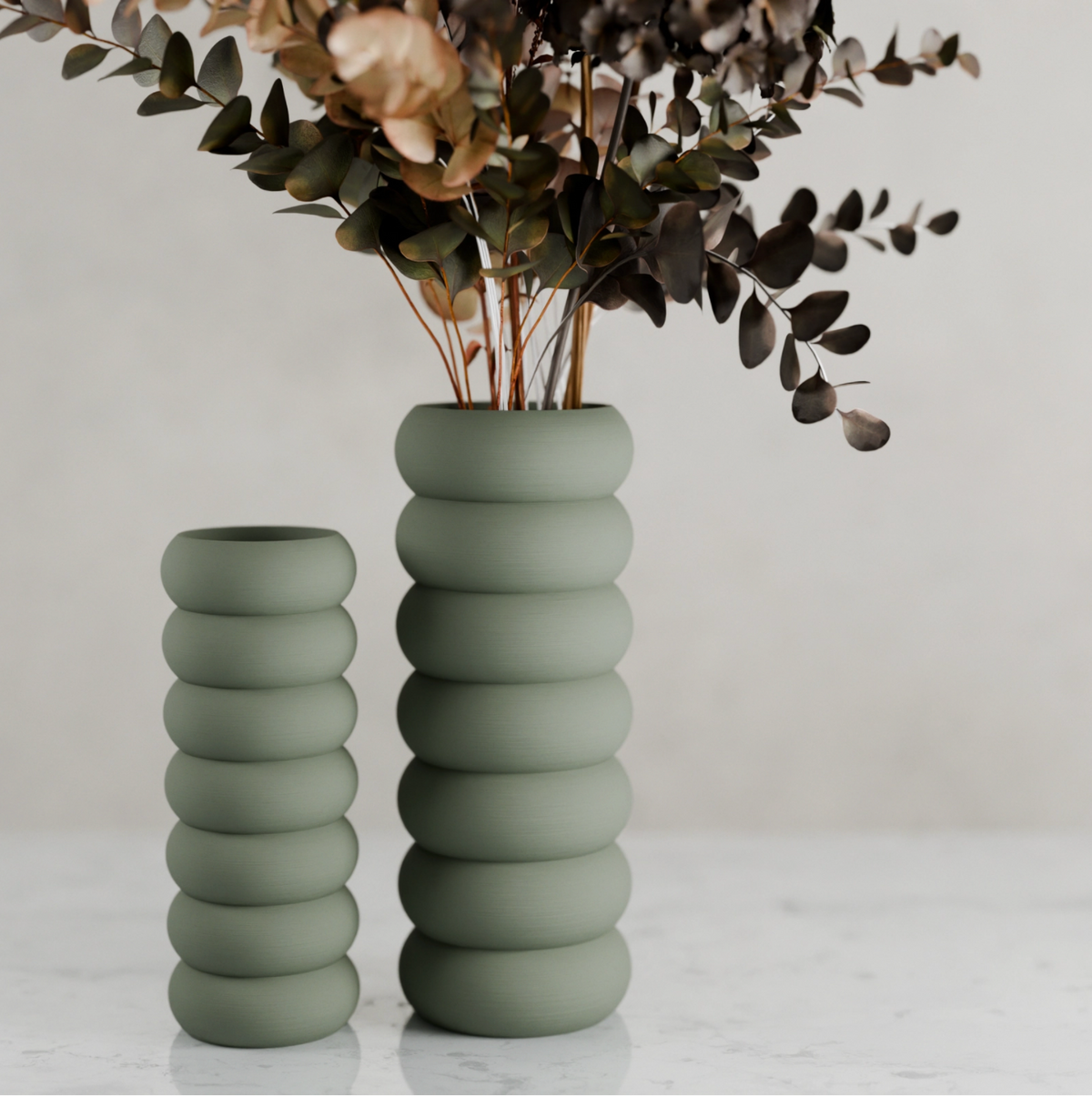 Stacked Vase | 8in