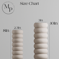 Stacked Vase | 8in