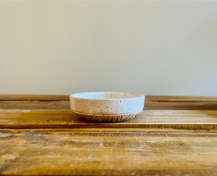 Handmade Carved Ramekin