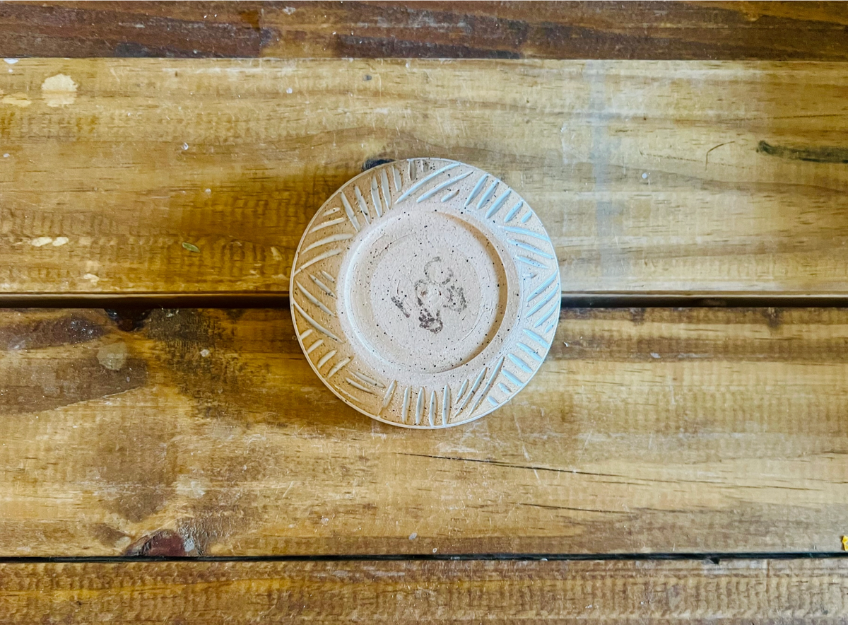 Handmade Carved Ramekin