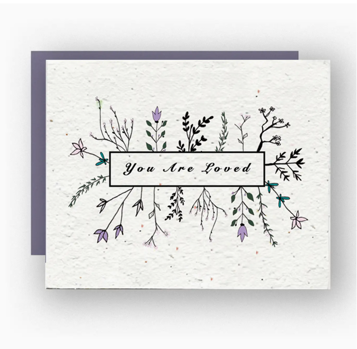 Wildflower Seed Paper Greeting Card: You Are Loved
