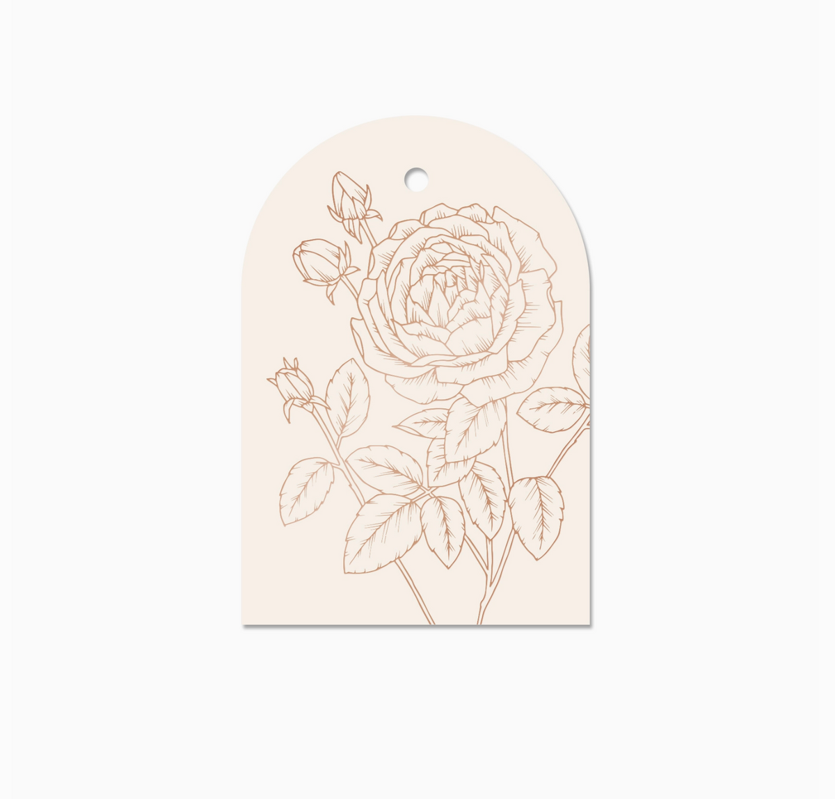 Gift Tag: Rose