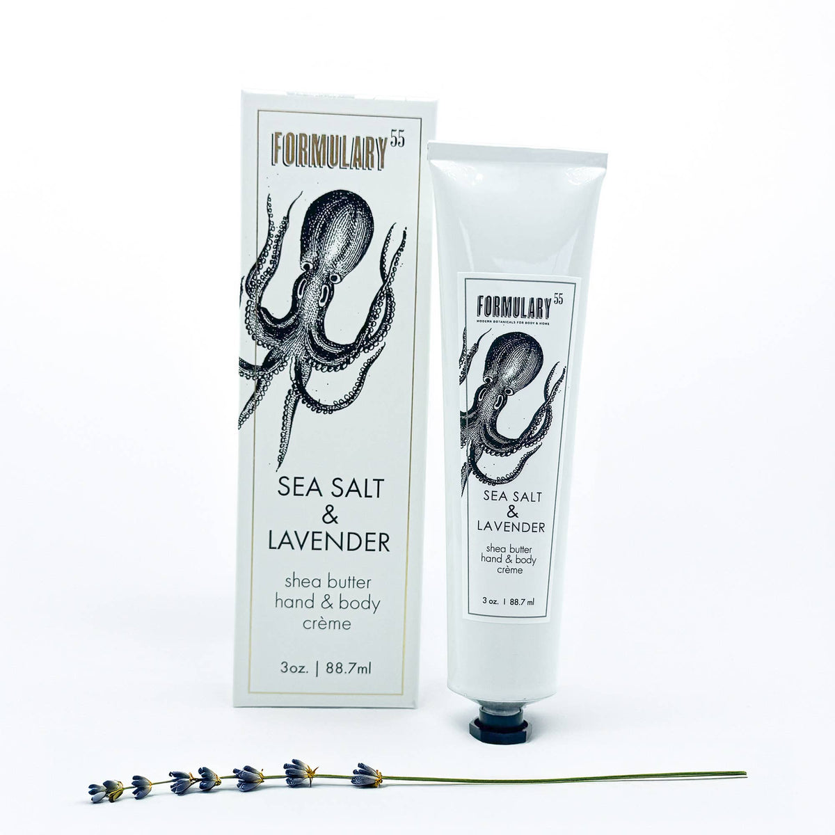 Sea Salt & Lavender - Shea Butter Hand & Body Creme Tube
