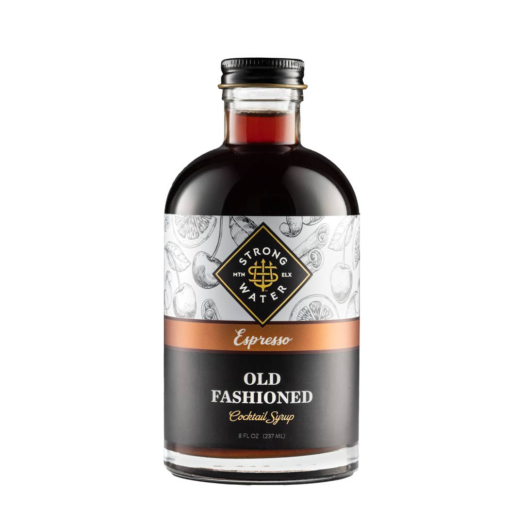 Espresso Old Fashioned Cocktail Syrup