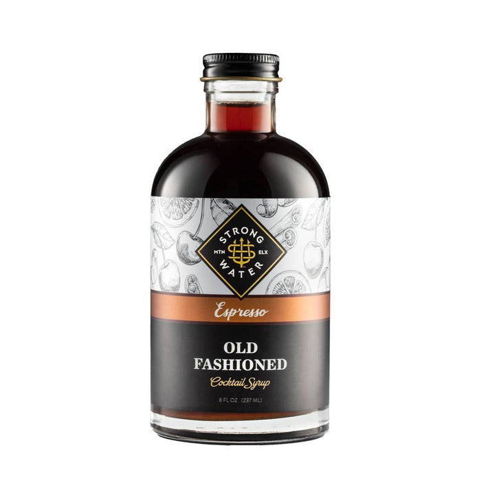 Espresso Old Fashioned Cocktail Syrup